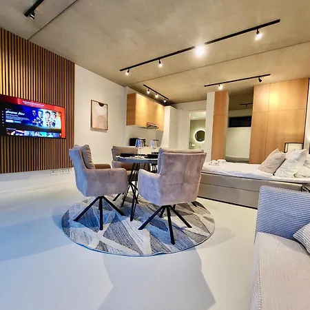 Sioux: Stilvolles Designapartment Am Bodensee Bodolz Extérieur photo