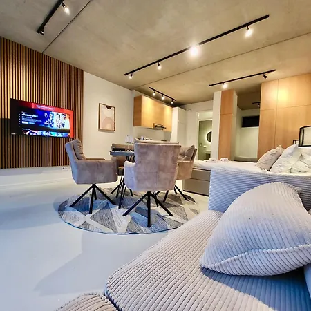Sioux: Stilvolles Designapartment Am Bodensee Bodolz Extérieur photo